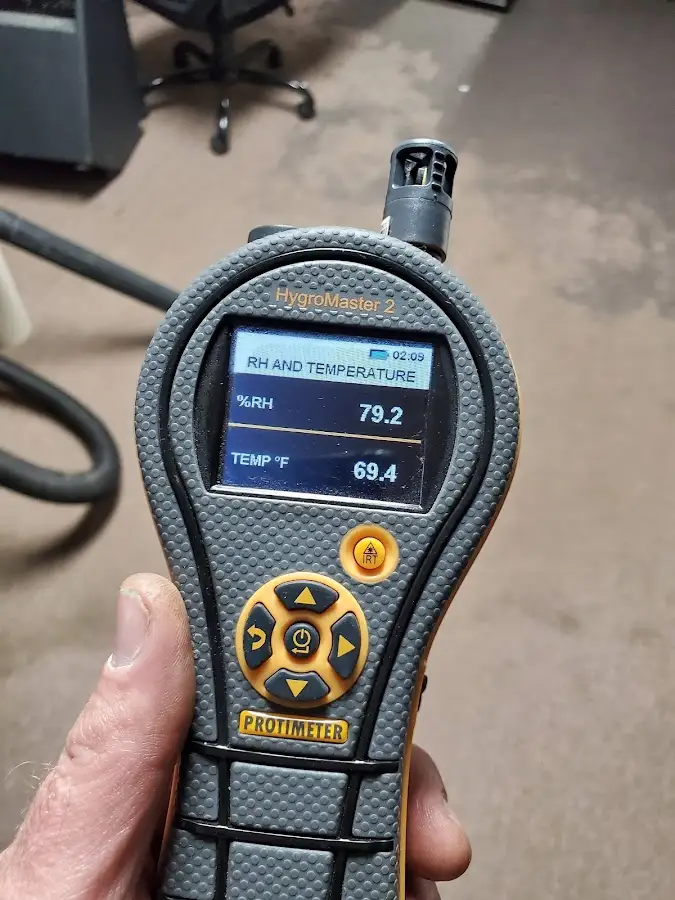 Moisture meter humidity assessment for Mold Remediation & Removal in Rupert